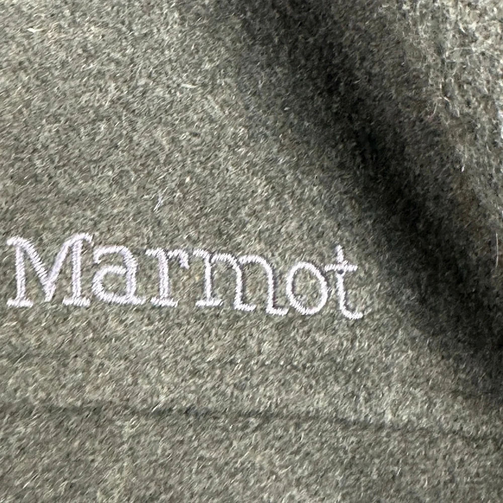 Marmot Wool Blend Shacket Shirt Jacket Mens XXL Olive Green Gorpcore Quilted
